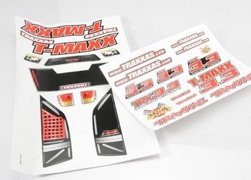 Traxxas 4920X Decal Sheets T-Maxx 3.3
