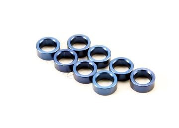 Traxxas 5133A Spacers Aluminium Blue (8)