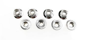 Traxxas 5147X Lock Nut Flanged M5 Steel (8)