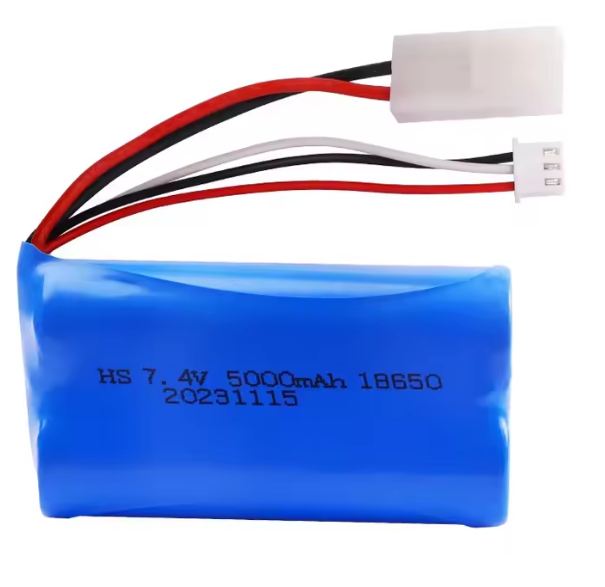 7,4V 5000mAh Li-ion LiPo battery Tamiya-stik