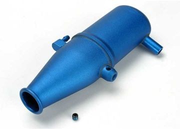 Traxxas 5342 Tuned Pipe Aluminium Blue