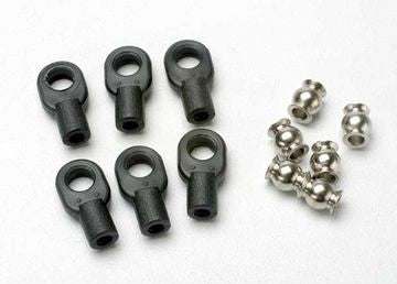 Traxxas 5349 Rod Ends Small with Hollow Balls (6)