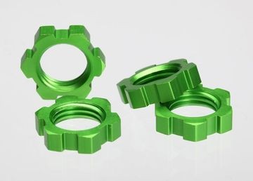 Traxxas 5353A Wheel Nuts 17mm Green (4)