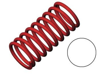 Traxxas 5436 Shock Springs GTR Red (2.9 Rate White) (2)