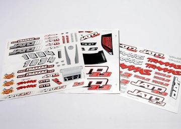 Traxxas 5513X Decal Sheet Jato 3.3