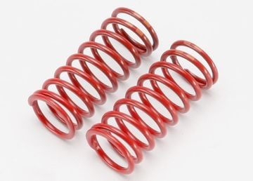Traxxas 5649 Shock Springs GTR (Long) Red (4.9 Rate Orange) (2)