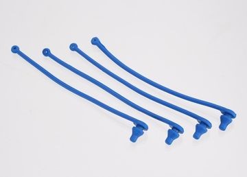 Traxxas 5751 Body Clip Retainer Blue (4)