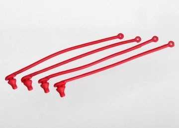 Traxxas 5752 Body Clip Retainer Red (4)