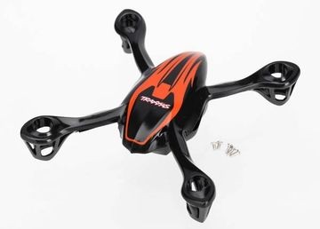 Traxxas 6215 CANOPY, UPPER AND LOWER, QR-1,