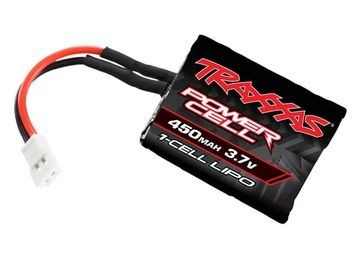 Traxxas 6337 Li-Po Battery 1S 3,7V 450mAh DR-1* Disc
