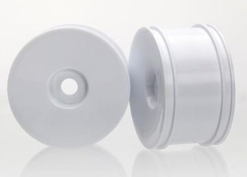 Traxxas 6472 Wheels Dished White Rear (2) XO-1