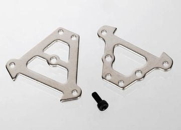 Traxxas 7023A Bulkhead Tie Bars Steel Front & Rear 1/16