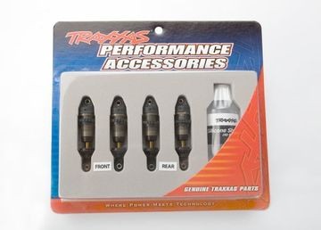 Traxxas 7061X Shocks GTR Hard Anodized (4) TRX-4 TRAXX, 1/16