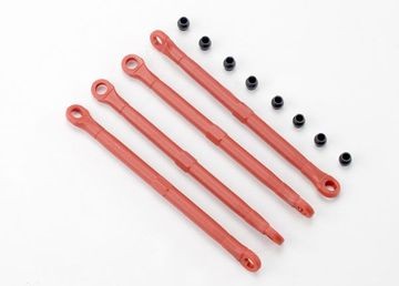 Traxxas 7138 Toe-links Red (4) 1/16 E-Revo, Summit