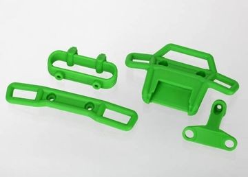 Traxxas 7236A Bumper Green Front & Rear Set  1/16 Summit