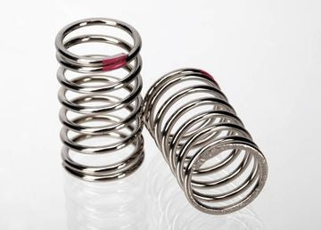 Traxxas 7244A Shock Springs GTR Nickel 2.77 Pink (2) 1/16