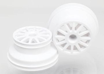Traxxas 7472 Wheels, white (2)