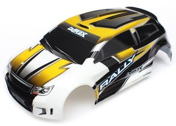 Traxxas 7512 BODY, 1/18TH RALLY, YELLOW