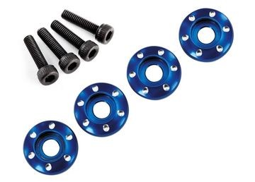 Traxxas 7668 Wheel Screw & Washer Alu Blue