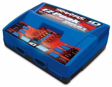 Traxxas 2972GX EZ-Peak Dual 8A NiMH/LiPo 2-3S Charger Auto ID