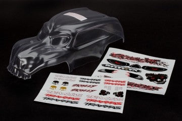 Traxxas 3633 Body Skully Clear