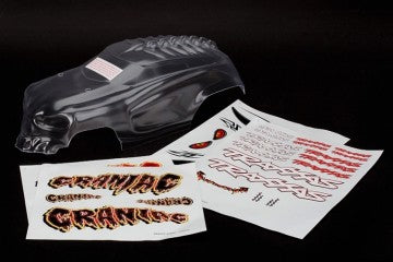 Traxxas 3634 Body Craniac Clear