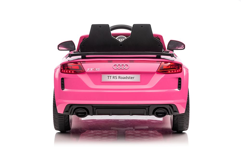 Audi TT RS Roadster Pink – 2x12V med Li-Ion batteri