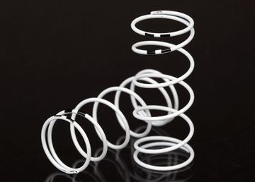 Traxxas 7444 Shock Spring White (GTR Long) (0.767 black) (2)