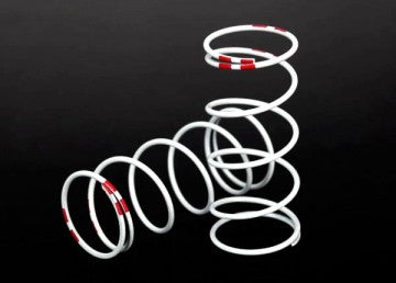 Traxxas 7445 Shock Spring White (GTR Long) (0.810 pink) (2)