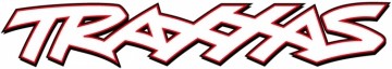 Traxxas 61663 Traxxas Cut-Out Vinyl Sticker White 305mm