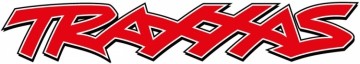 Traxxas 61673 Traxxas Cut-Out Vinyl Sticker Red 305mm
