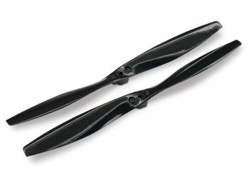 Traxxas 7926 Rotor blade set Black, Aton (2)