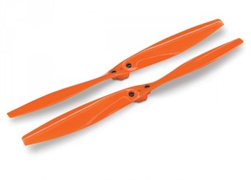 Traxxas 7930 Rotor blade set Orange, Aton (2)