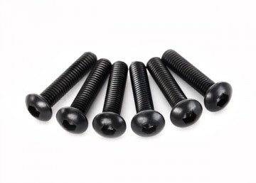 Traxxas 2593 Screws M3x14 Button-head Hex Socket (6)