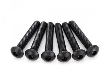Traxxas 2596 Screws M4x25 Button-head Hex Socket (6)