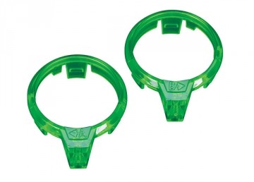 Traxxas 7964 LED-lens motor, Green, Aton (L&R)
