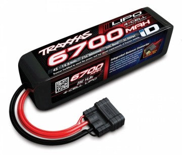Traxxas 2890X Li-Po Battery 4S 14,8V 6700mAh 25C iD-connector