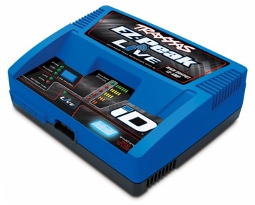 Traxxas 2971GX EZ-Peak Live 12A NiMH/LiPo 2-4S Laddare Auto ID