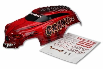 Traxxas 3634R Body Craniac Red