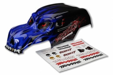 Traxxas 3633X Body Skully Blue