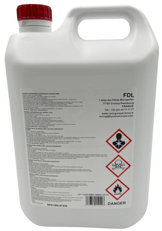 Nitro brændstof - 16% 5 liter - HOT ROAD GT - REF0516TE