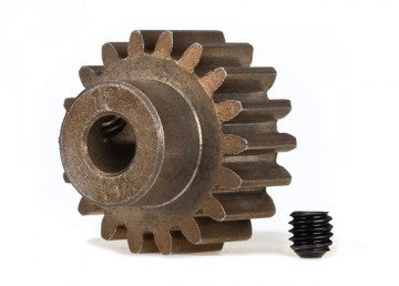 Traxxas 6491X Pinion Gear 18T 1.0M for 5mm Shaft (Only with Steel Spur Gear)