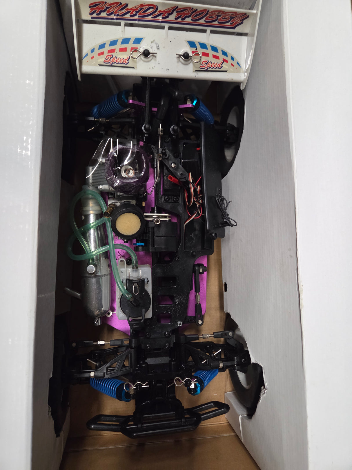 Huada Hobby HD-8862 1:10 4WD Nitro Truggy – DEMO