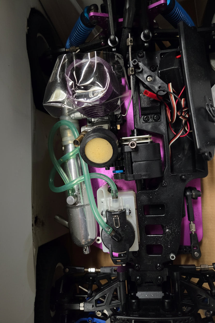 Huada Hobby HD-8862 1:10 4WD Nitro Truggy – DEMO