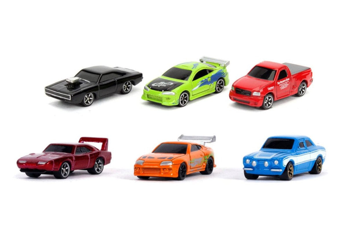 Fast & Furious – Nano Hollywood Cars Diecast Mini Biler