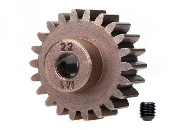Traxxas 6495X Pinion Gear 22T 1.0M for 5mm Shaft (Only with Steel Spur Gear)