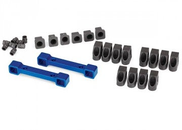Traxxas 8334X Mount Susp Arms Front and Rear Alu Blue 4-Tec
