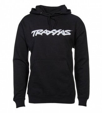Traxxas 1370-L Hoodie Black Traxxas-logo L