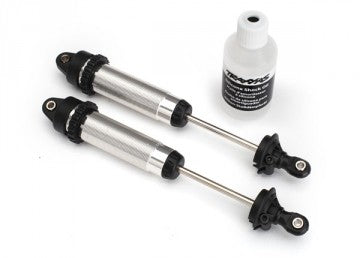 Traxxas 8460 Shocks GTR 139mm Alu Silver (Threaded) (2)