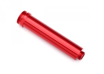 Traxxas 8462R Body GTR Shock 77mm Red Aluminum (No Threads) (for #8461)